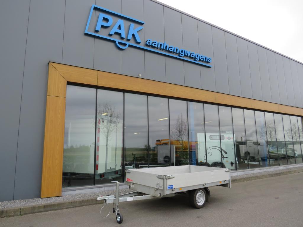 Easyline Plateauwagen enkelas 255x155cm 750kg